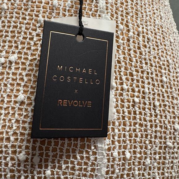 MICHAEL COSTELLO x REVOLVE Noomi Maxi Dress in Ivory Size XS - Picture 8 of 16